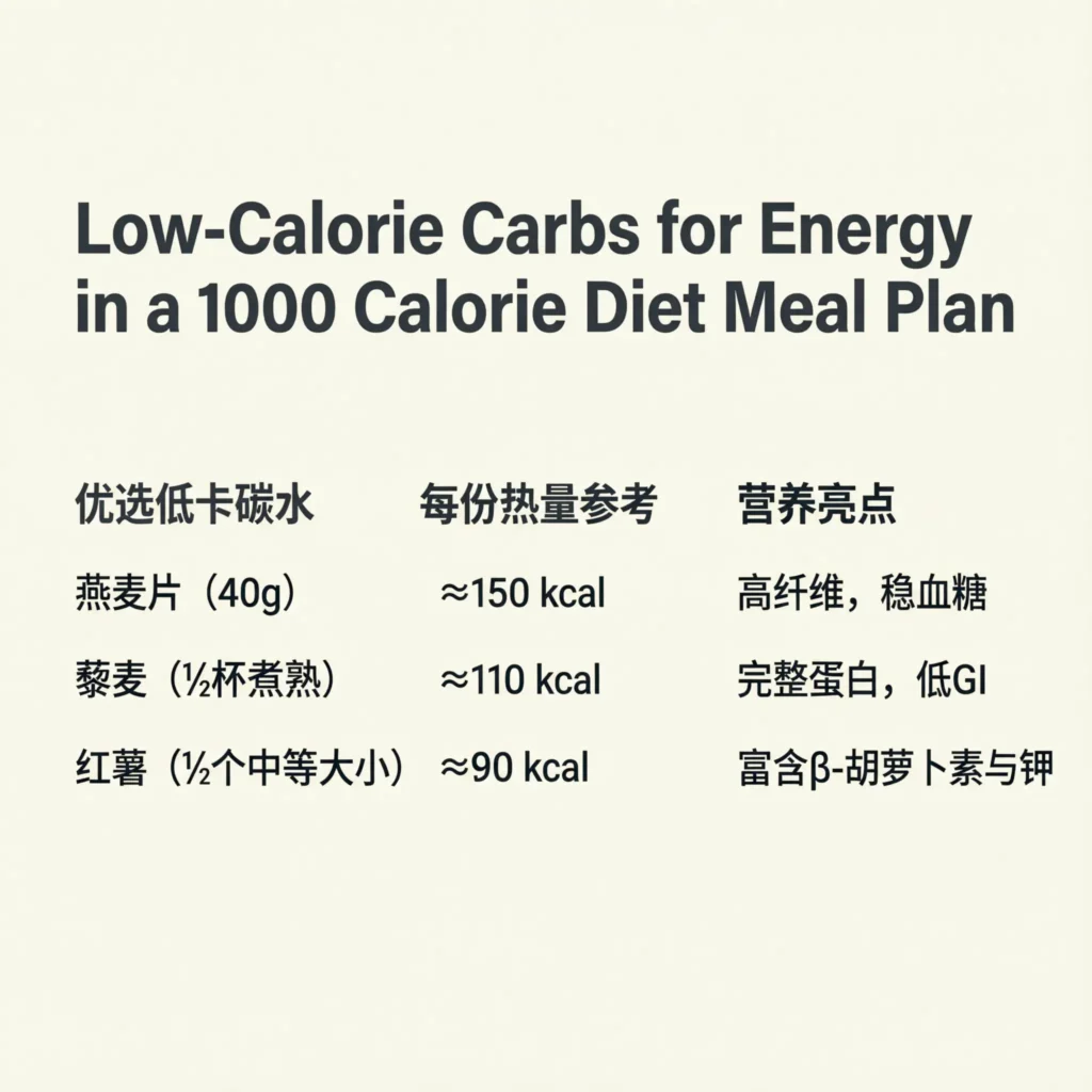 1000 calorie diet meal plan