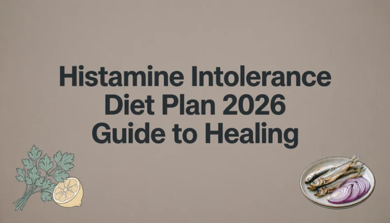 histamine intolerance diet plan